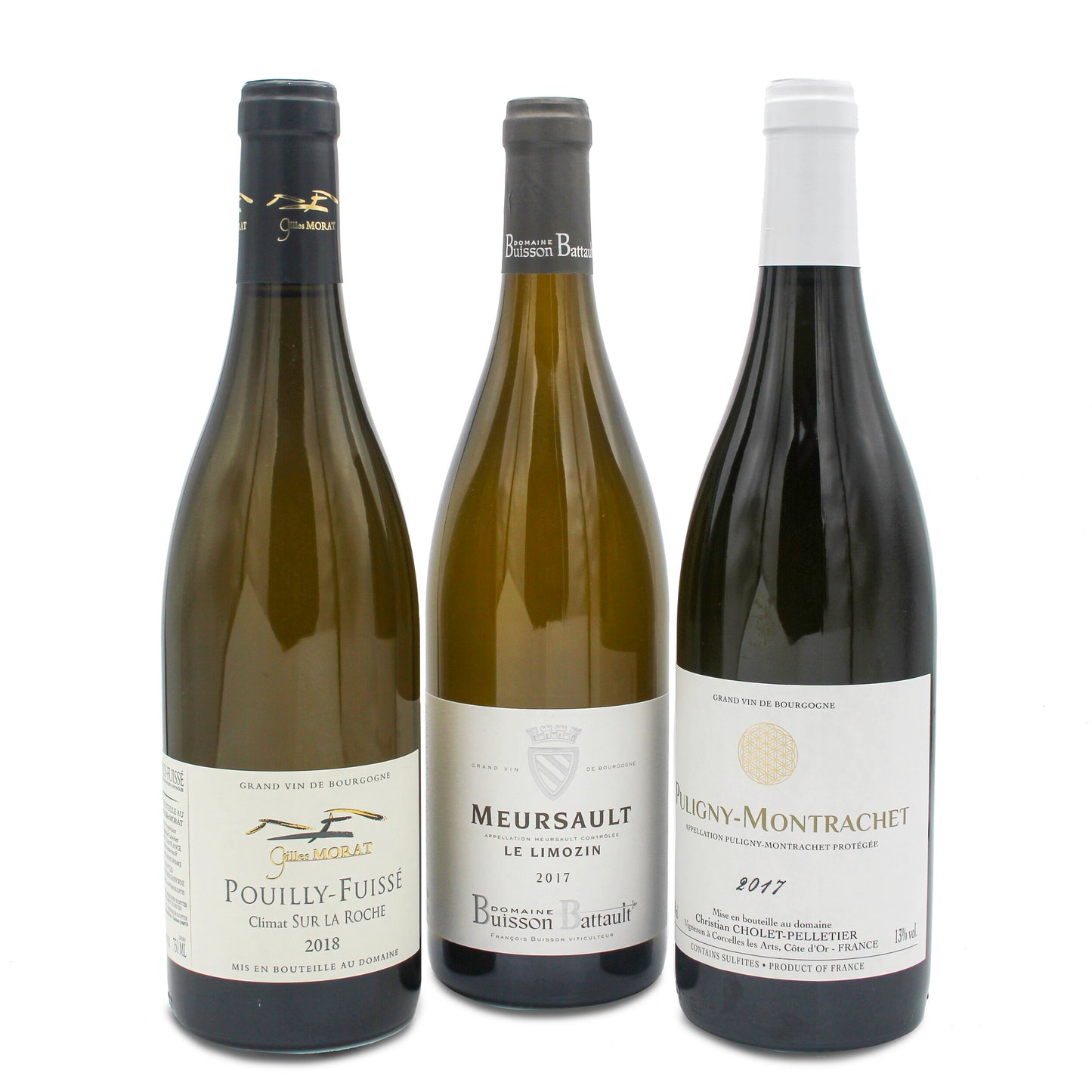 6 Bottle - Premium White Burgundy Box