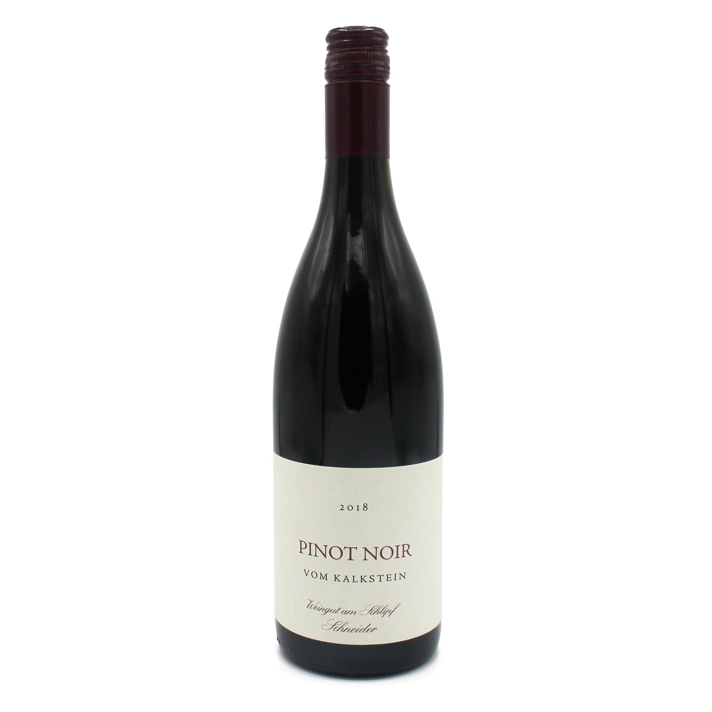 German Pinot Noir - Pinot Noir vom Kalkstein Weingut am Schlipf Schneider 2018