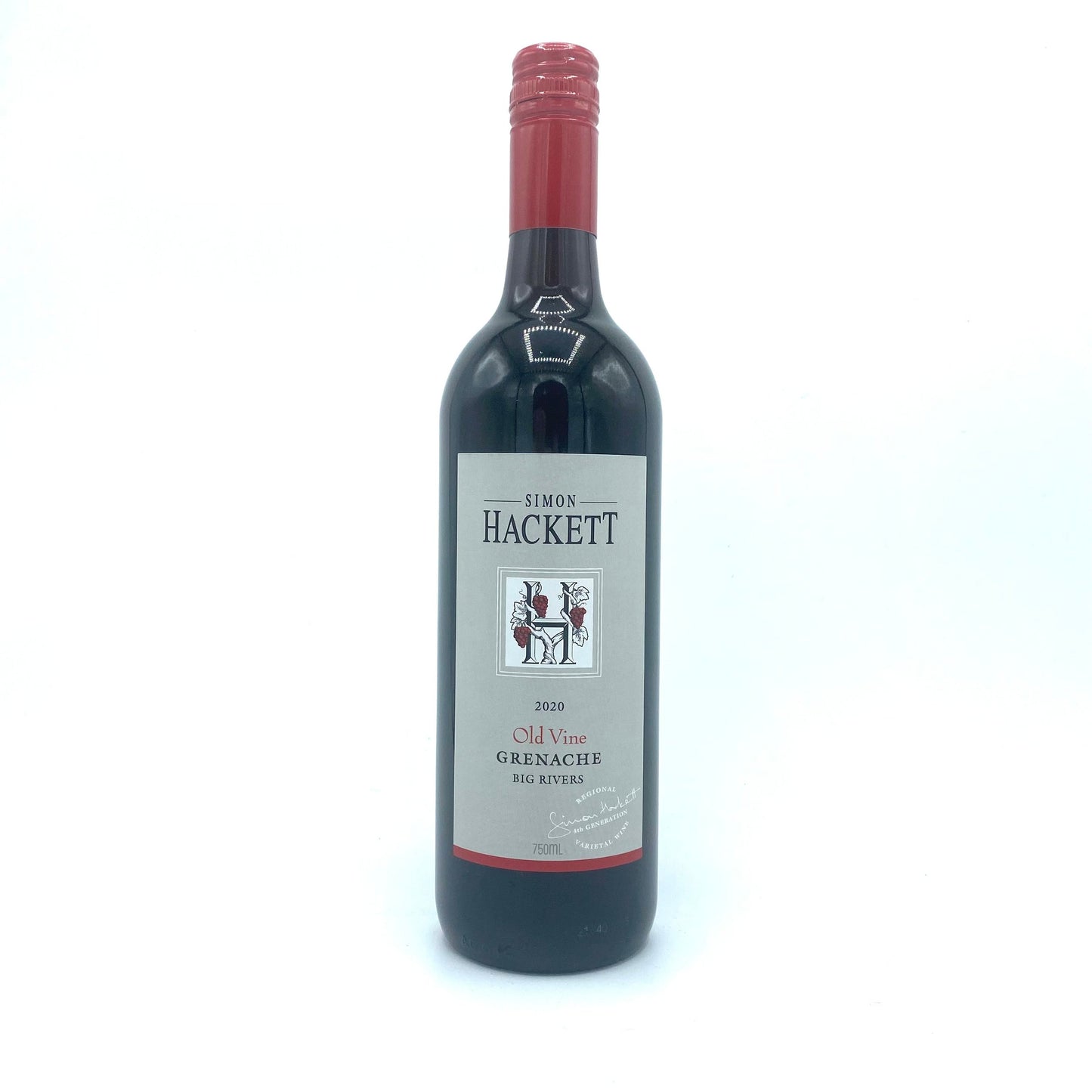 Simon Hackett, Big Rivers Grenache, McLaren Vale Australia 2020